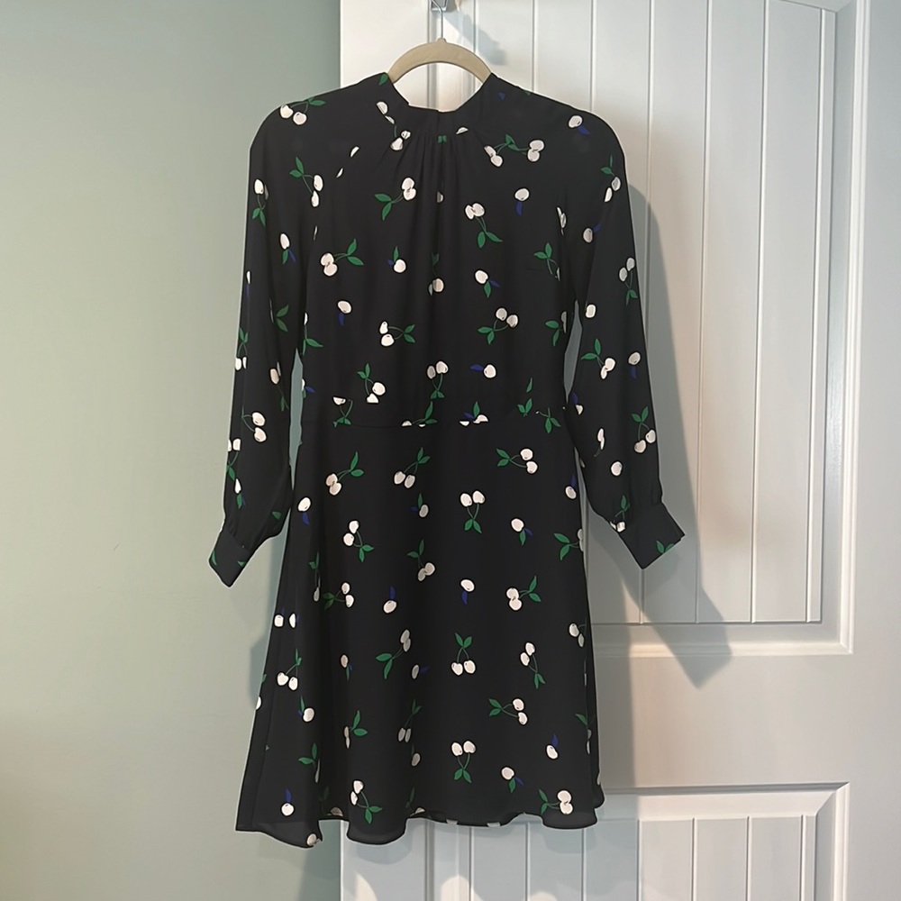 Banana Republic Long-Sleeve Printed Dress